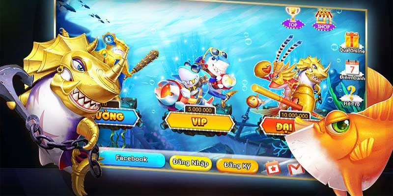 Bắn cá online là sản phẩm game chơi bắn cá đổi thưởng