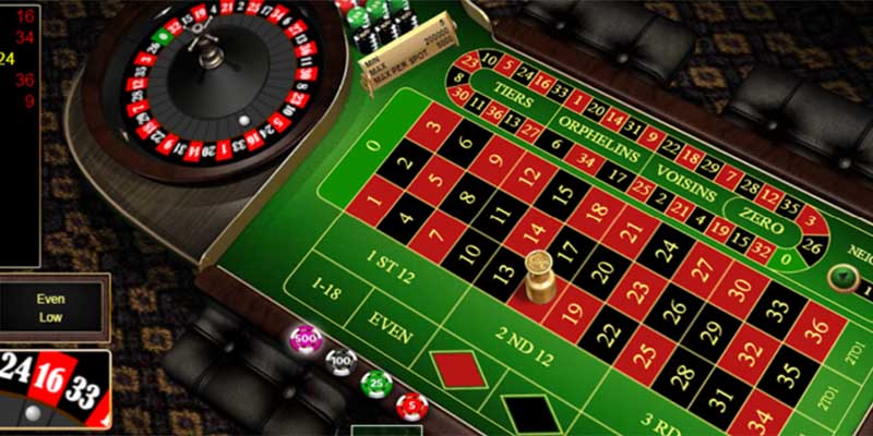 Các loại cược phổ biến của roulette là gì 