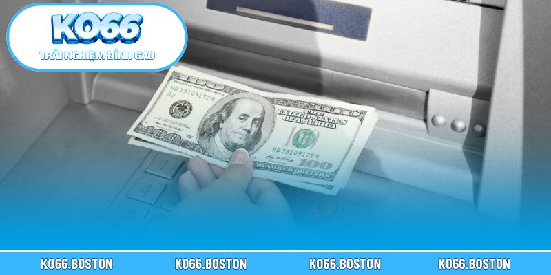 Một số lưu ý khi rút tiền KO66